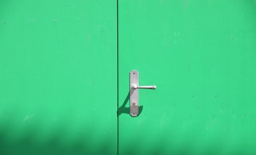 abstract color door handle