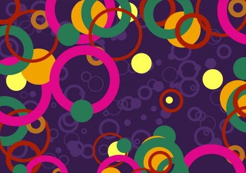abstract shapes pattern