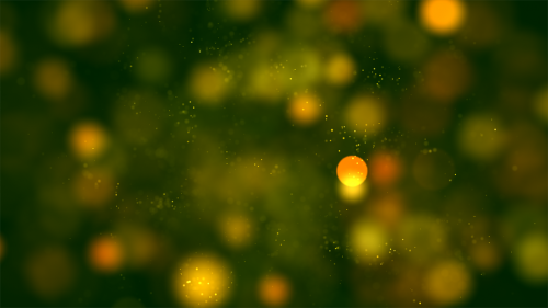 bokeh green xmas