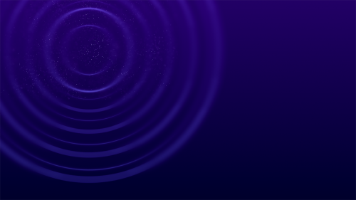 blue circle abstract