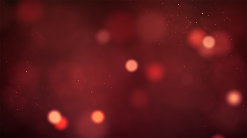 red bokeh abstract