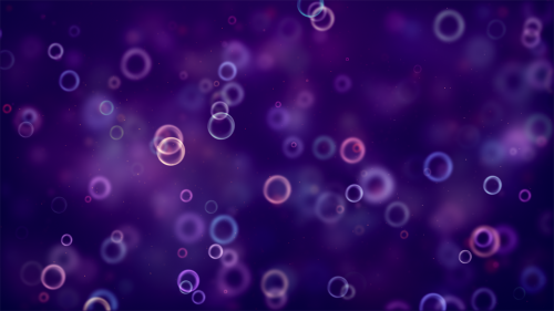 abstract bokeh bubbles