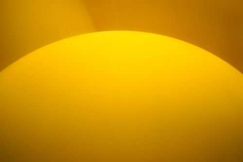 abstract balloon yellow