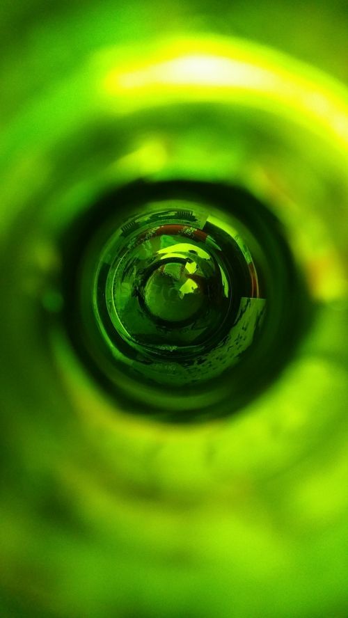 abstract green champagne