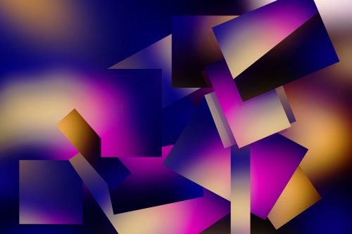 abstract background shapes