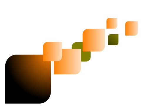 abstract orange design