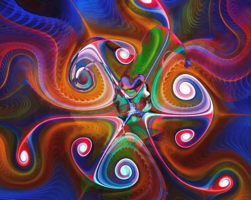 abstract digital art digital painting