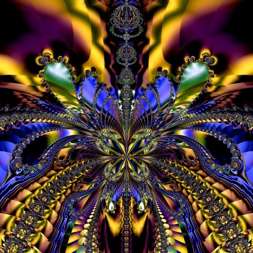 abstract art artwork fractal