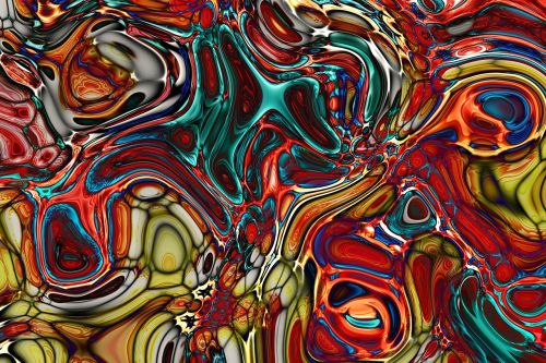 abstract art stained glass background