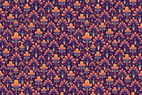 abstract background floral pattern