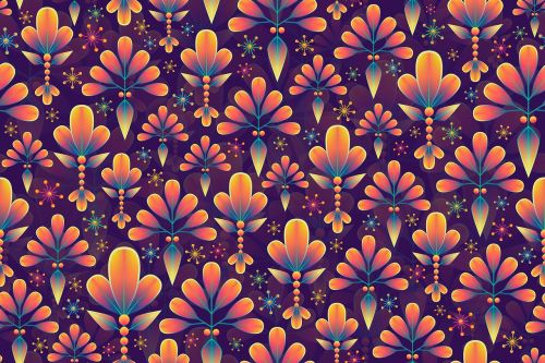 abstract background floral pattern