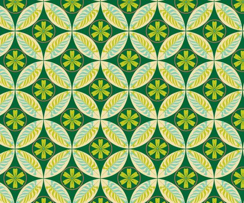 Abstract Green Background Pattern