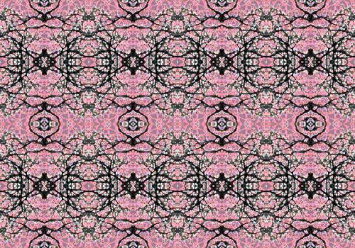 Abstract Pattern In Pink