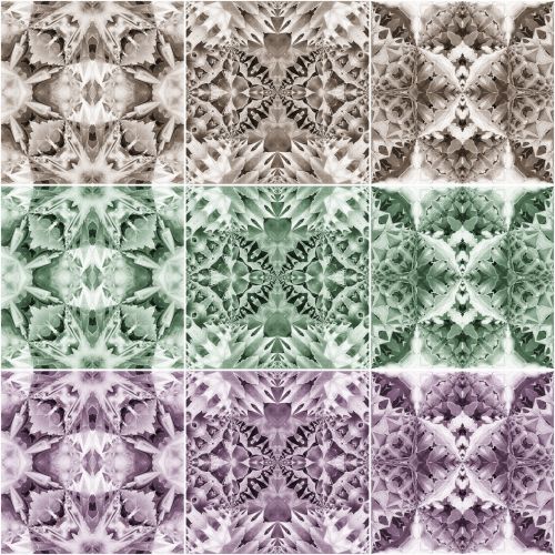 Abstract Pattern Tiles
