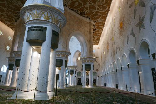 abu dhabi sheikh zayed mosque architecture