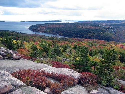 acadia national park maine landscape