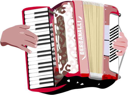 accordion hands music