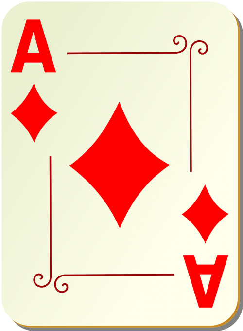 ace diamonds poker