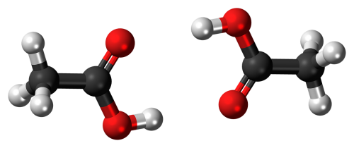 acetic acid dimer molecule