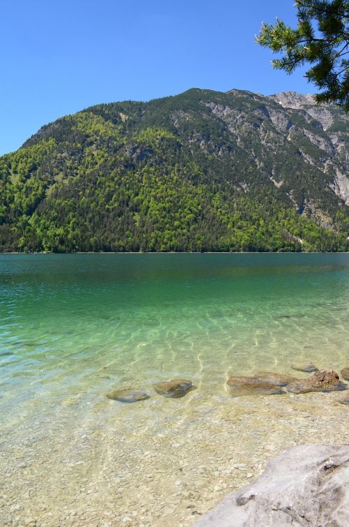 achensee clear water mountains