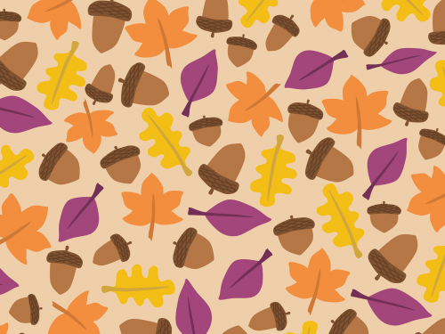 acorn autumn background