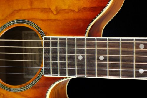 Acoustic Guitar Close-up