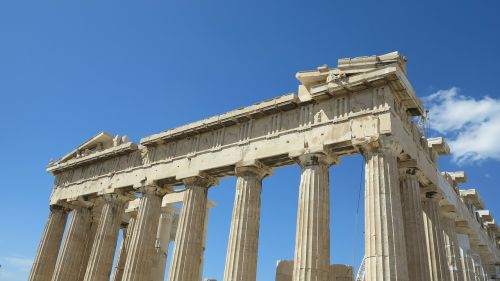 acropolis temple sky