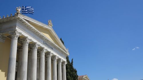 acropolis temple sky