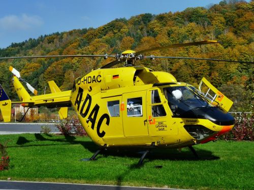 adac air rescue helicopter