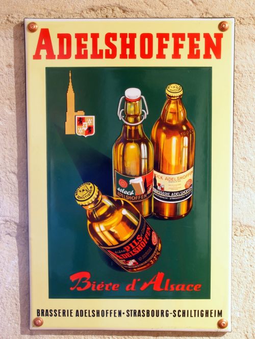 adelshoffen beer advertising