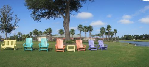 adirondack chair grass colors