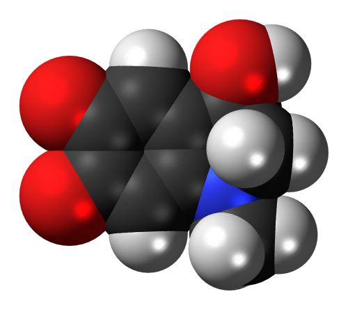 adrenochrome molecule model