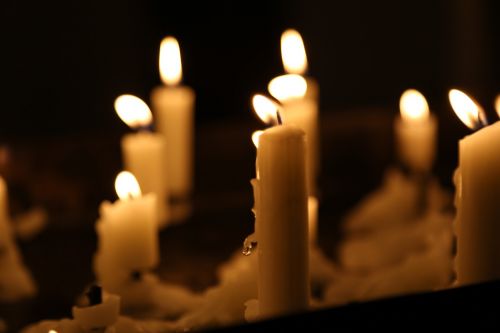 advent candles wax