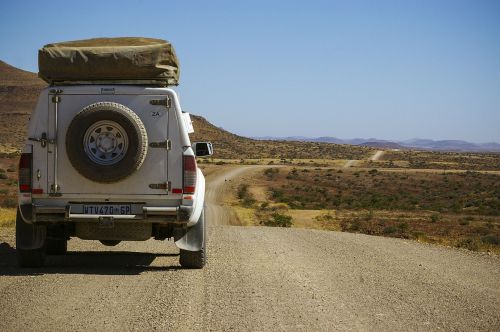 adventure namibia jeep
