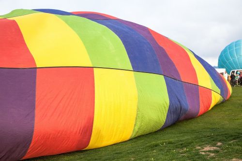 hot air ballon adventure aerial