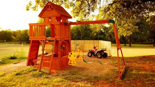 children's playground adventure slide