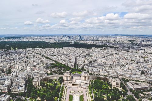 aerial architecture buildings