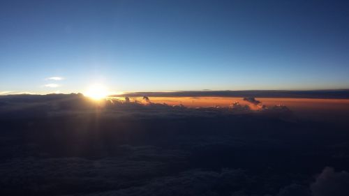 aerial sky clouds