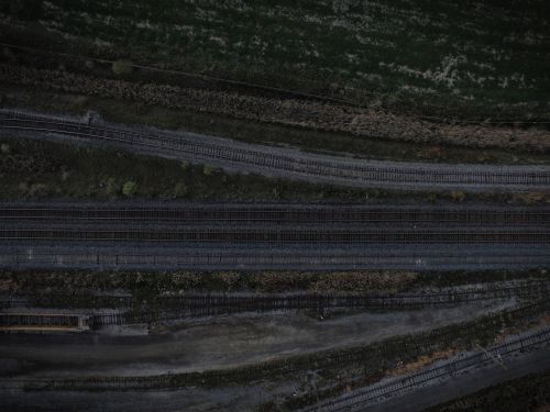 aerial view landscape