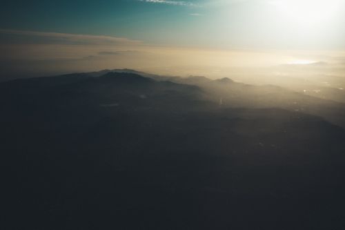 aerial view sky