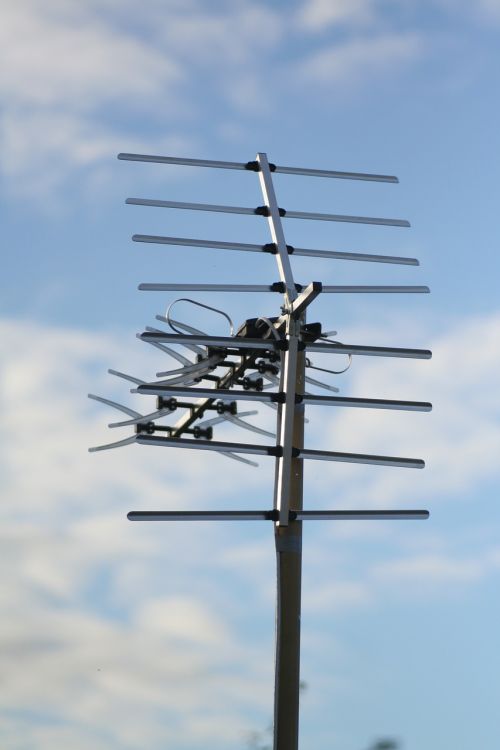 aerial television sky