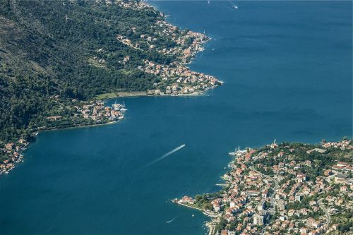 aerial coast ocean