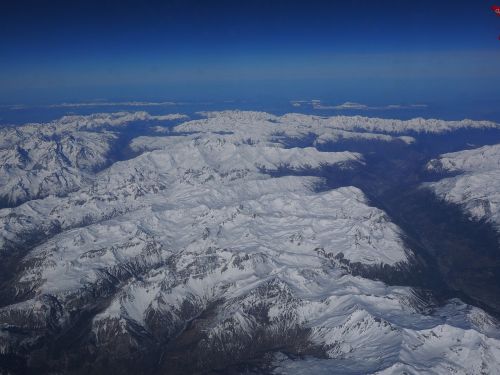 aerial view luftbildaufnahme alpine