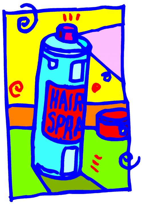 Aerosol Hairspray 1