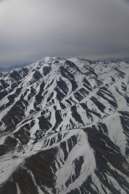 afghanistan mountains helicopter ride