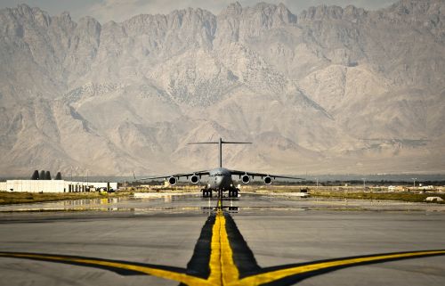 afghanistan air base aircraft