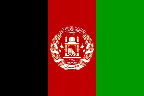 afghanistan flag land