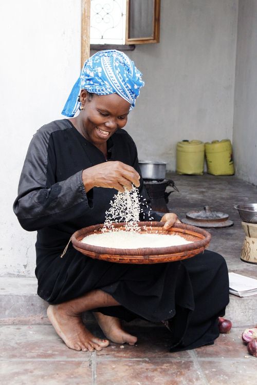 africa cook woman