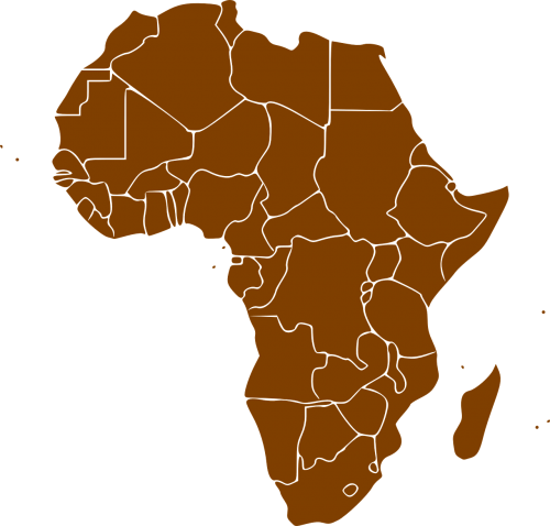 africa continent map
