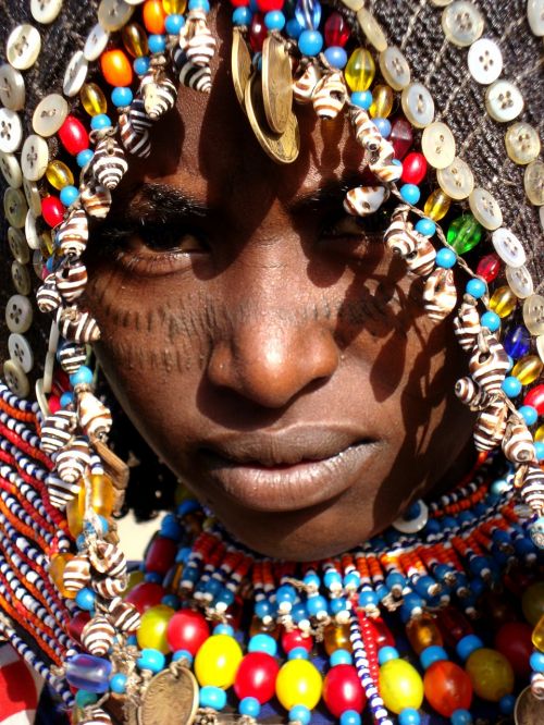africa african face afar tribe